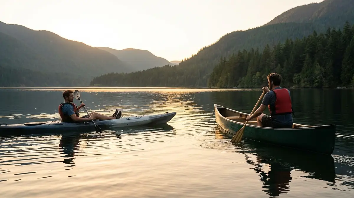 【結論】カヤックとカヌーは「パドル・姿勢・構造」の3つが違う
