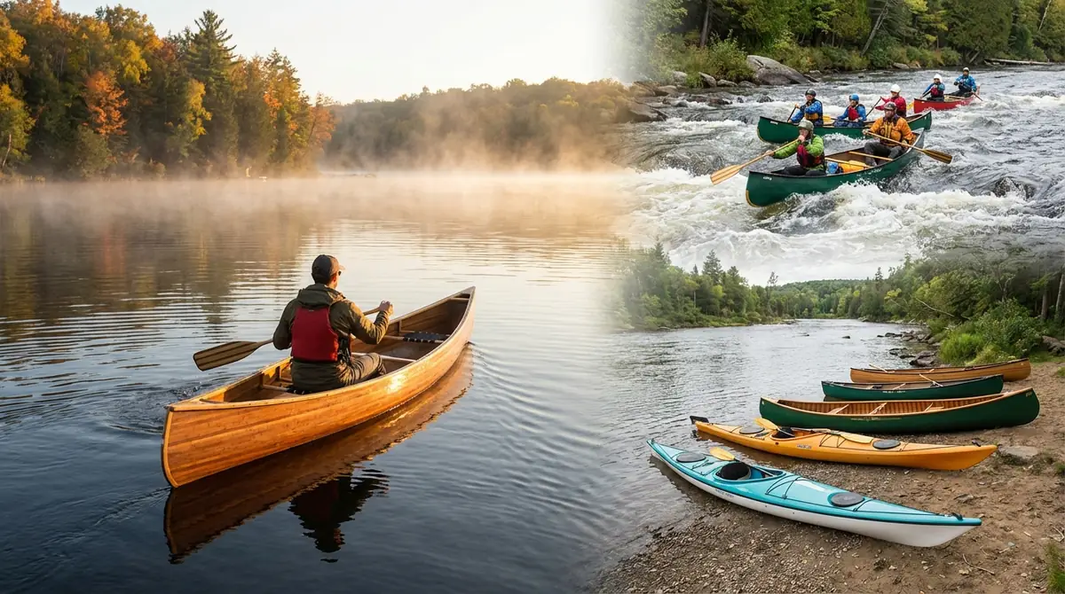 カヌーとは？特徴・種類・向いている人