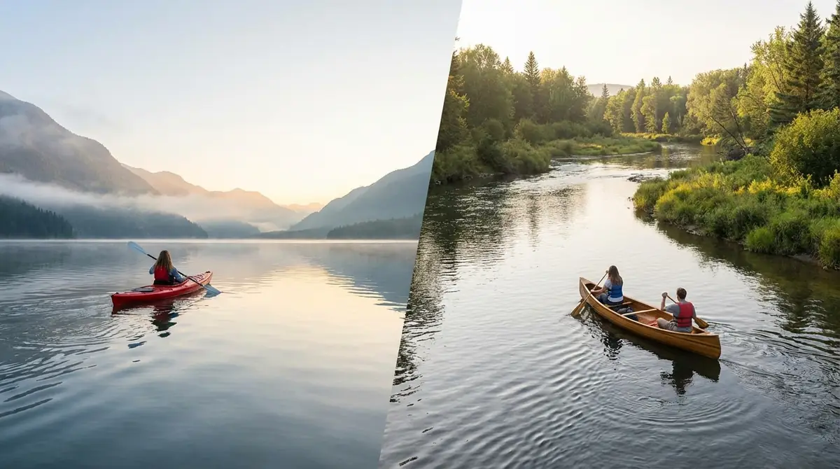 初心者はカヤックとカヌーどっちがおすすめ？目的別の選び方