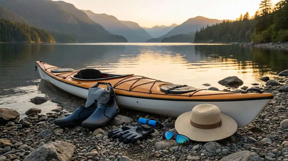 カヤックの靴・帽子・小物の選び方