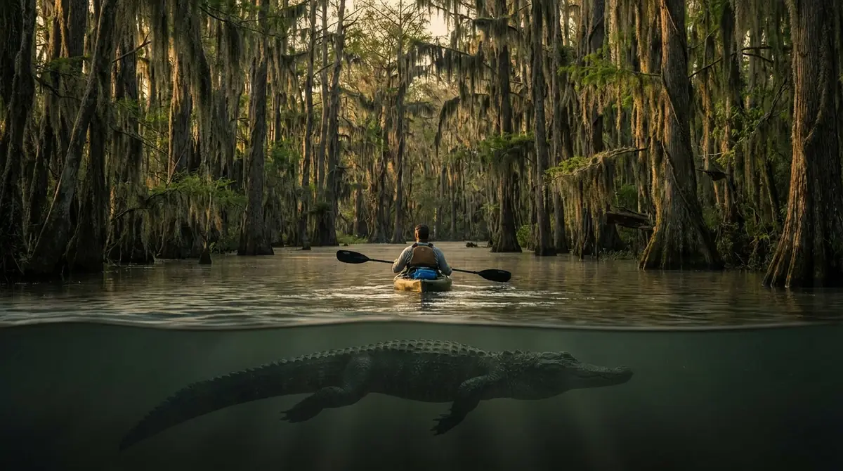 カヤック中にワニに襲われる危険性はどの程度か