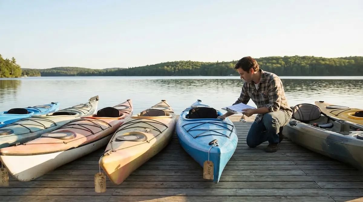 中古カヤックの相場一覧｜タイプ別の価格帯と「買い」の判断基準