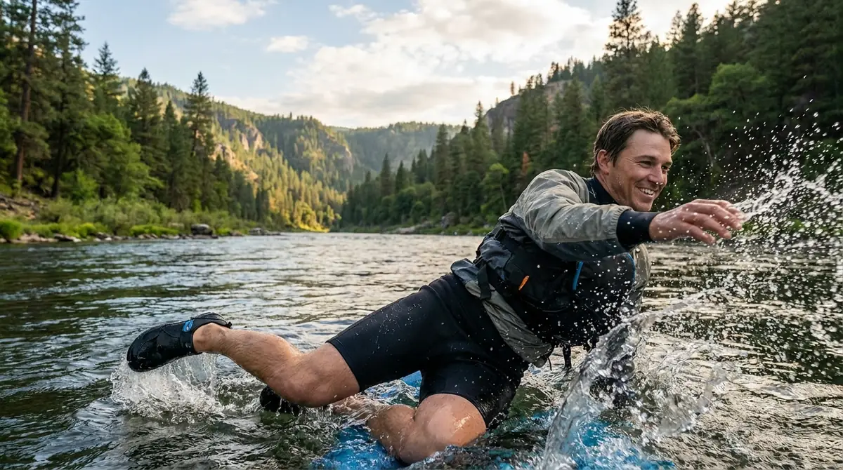 【結論】カヤックの服装は「濡れる前提×速乾素材」が正解