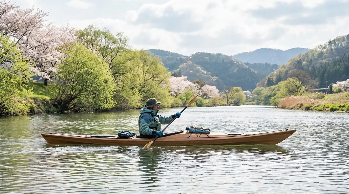 【春】カヤックの服装（3月〜5月）