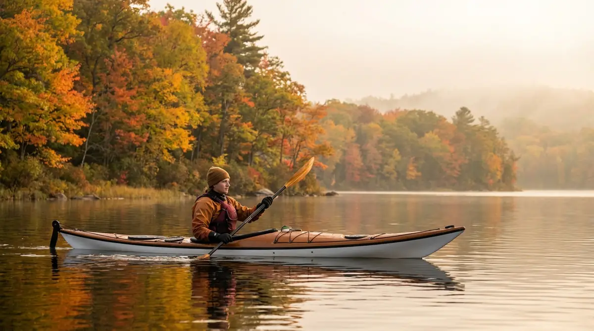 【秋】カヤックの服装（9月〜11月）