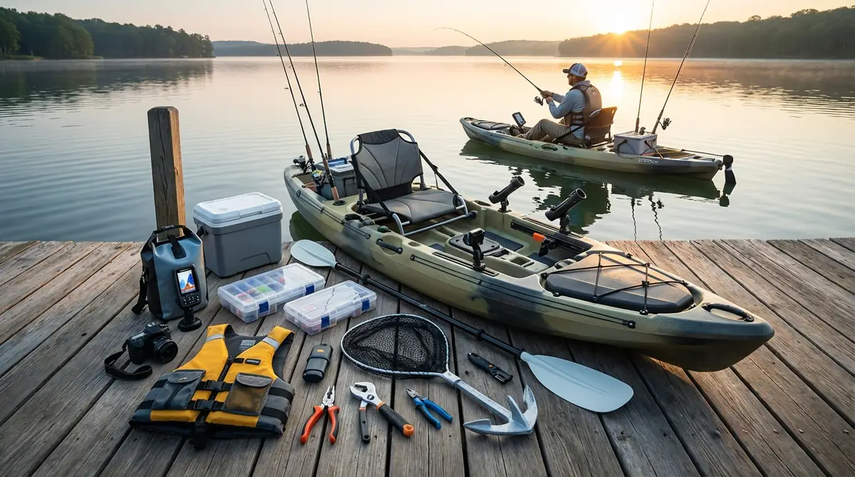 カヤック釣りに必要な装備リスト【必須11点+便利6点】