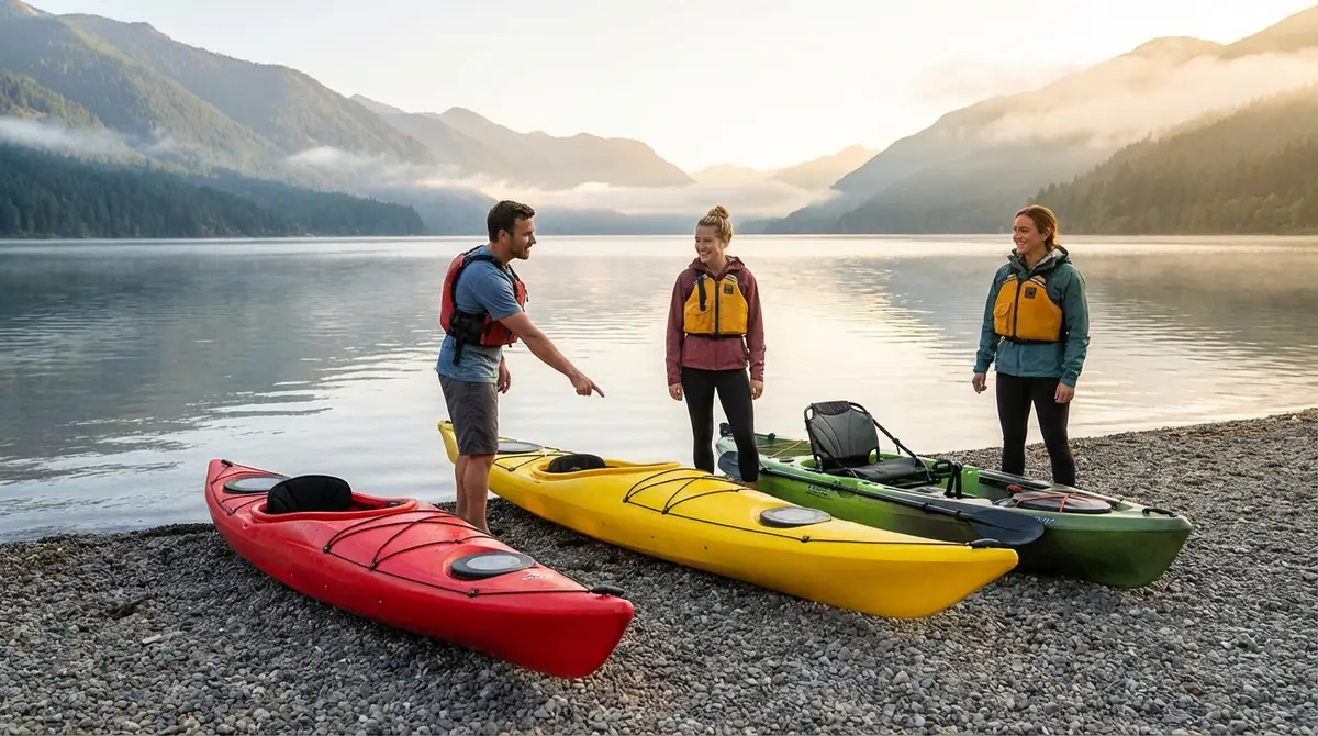 初心者向けカヤックの選び方【3つの判断基準】