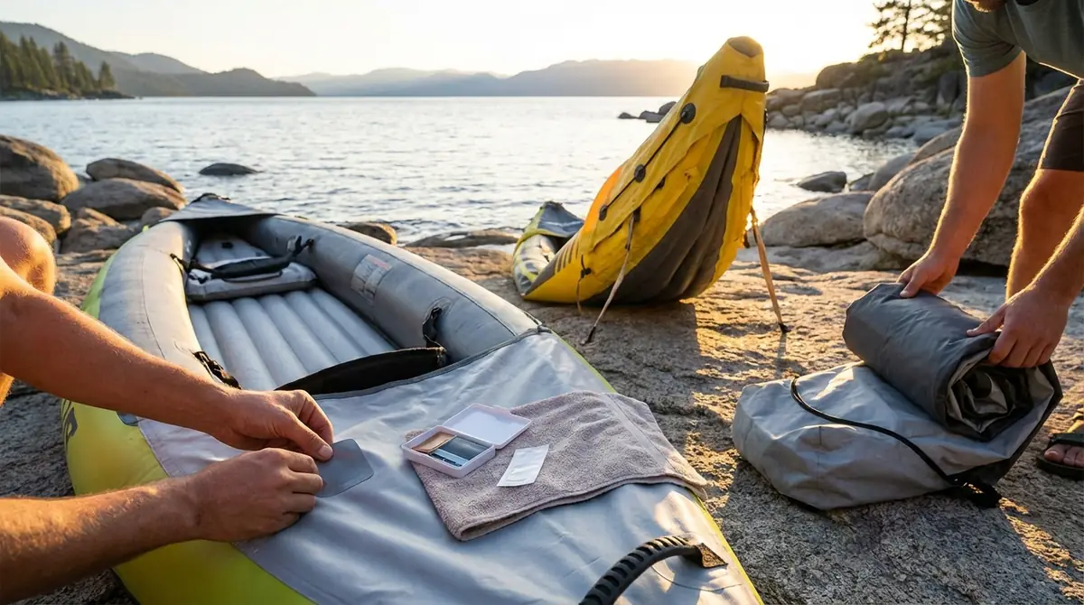 インフレータブルカヤックのデメリット3つと対策