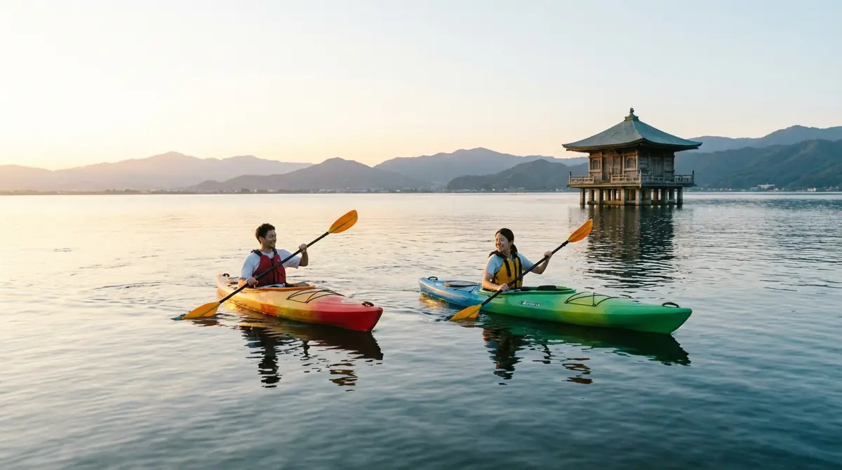 琵琶湖でカヤックをレンタルして自由に楽しむ方法