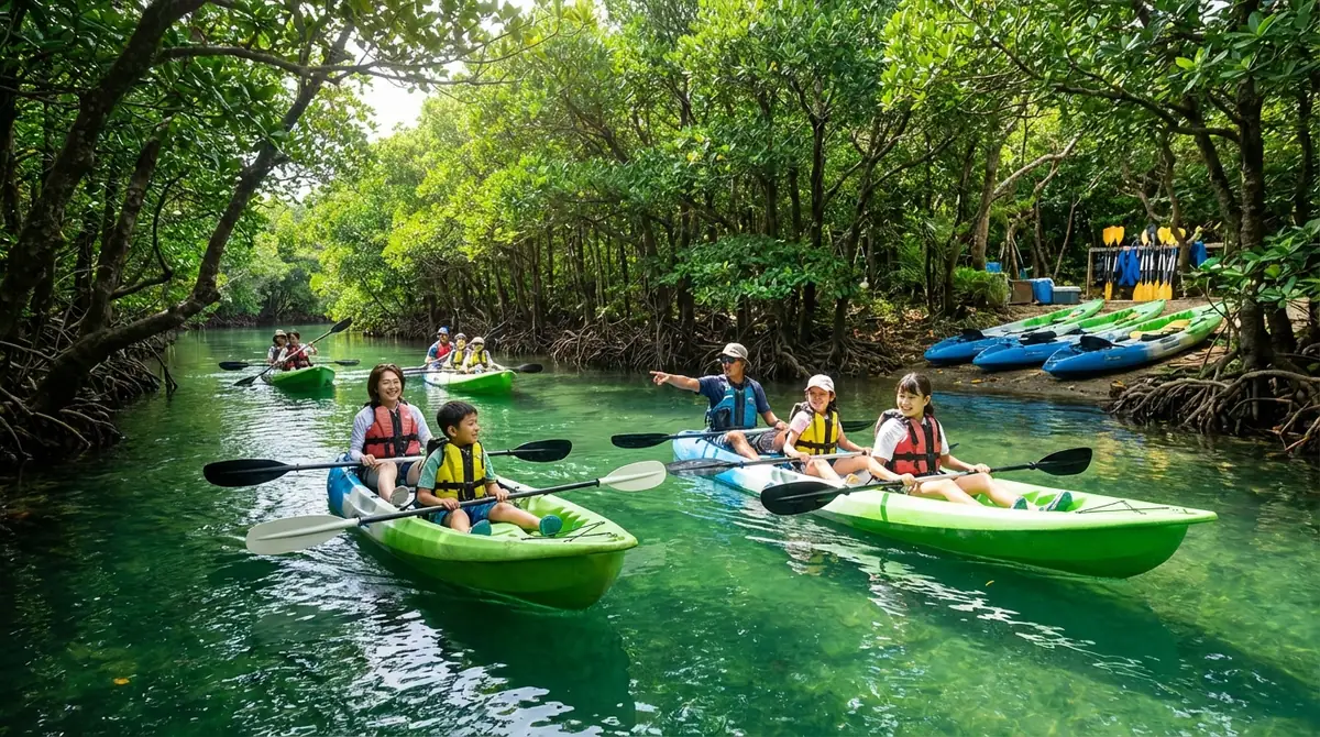 沖縄マングローブカヤックの料金・所要時間・参加条件