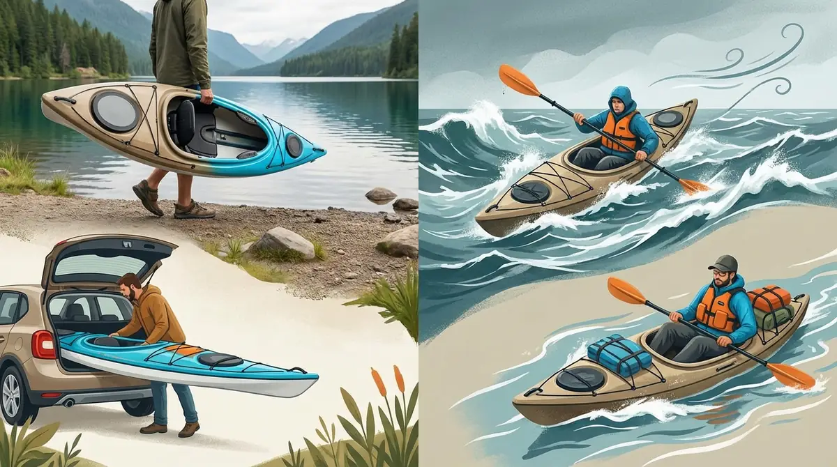 コンパクトカヤックのメリット・デメリット