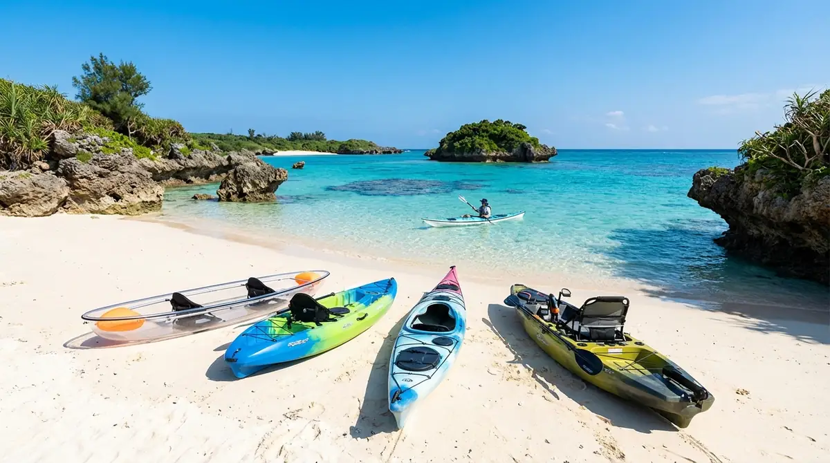 宮古島カヤックの種類と選び方