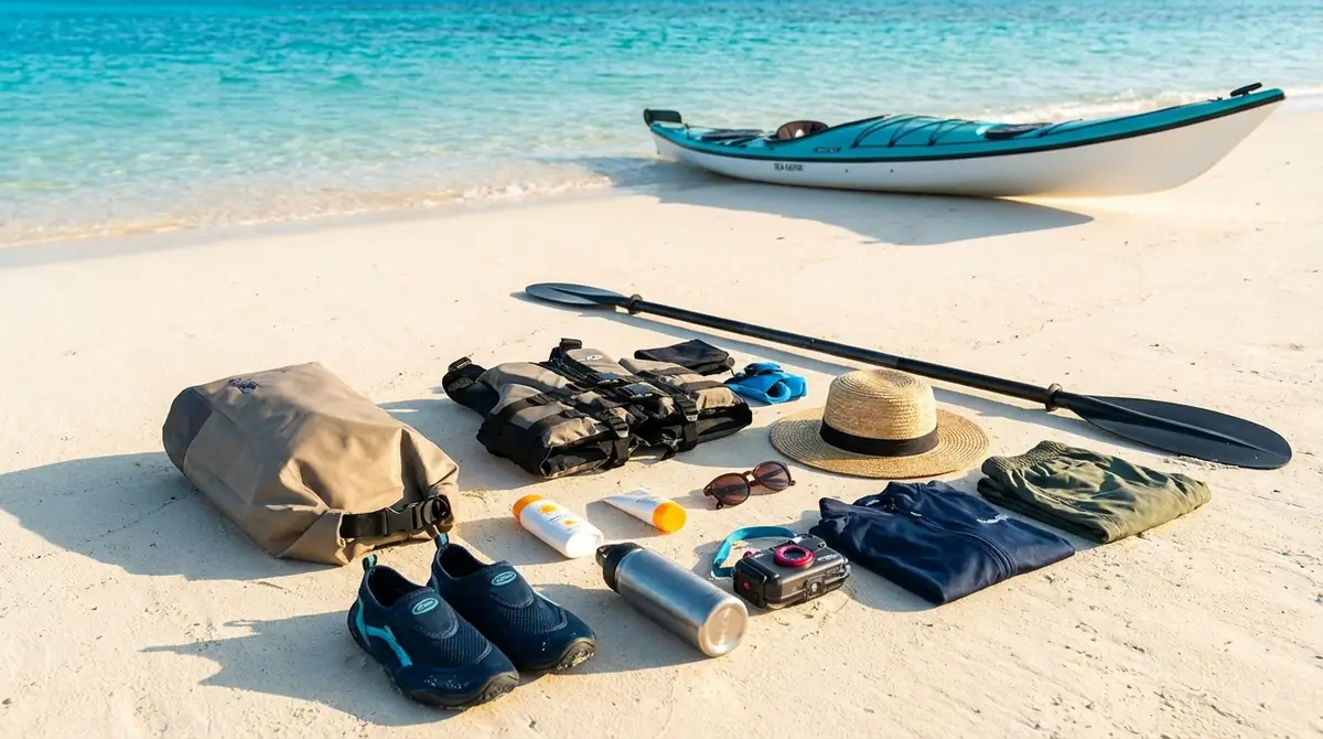 宮古島カヤックの持ち物・服装チェックリスト