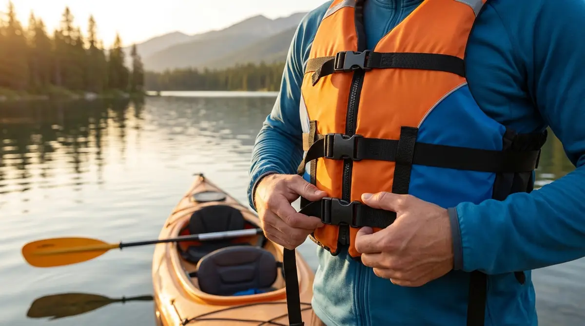 カヤック用ライフジャケットの正しい着用方法と調整のコツ