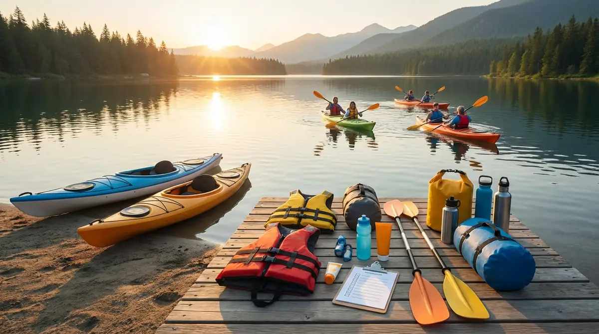 カヤックレンタル当日の流れと持ち物チェックリスト