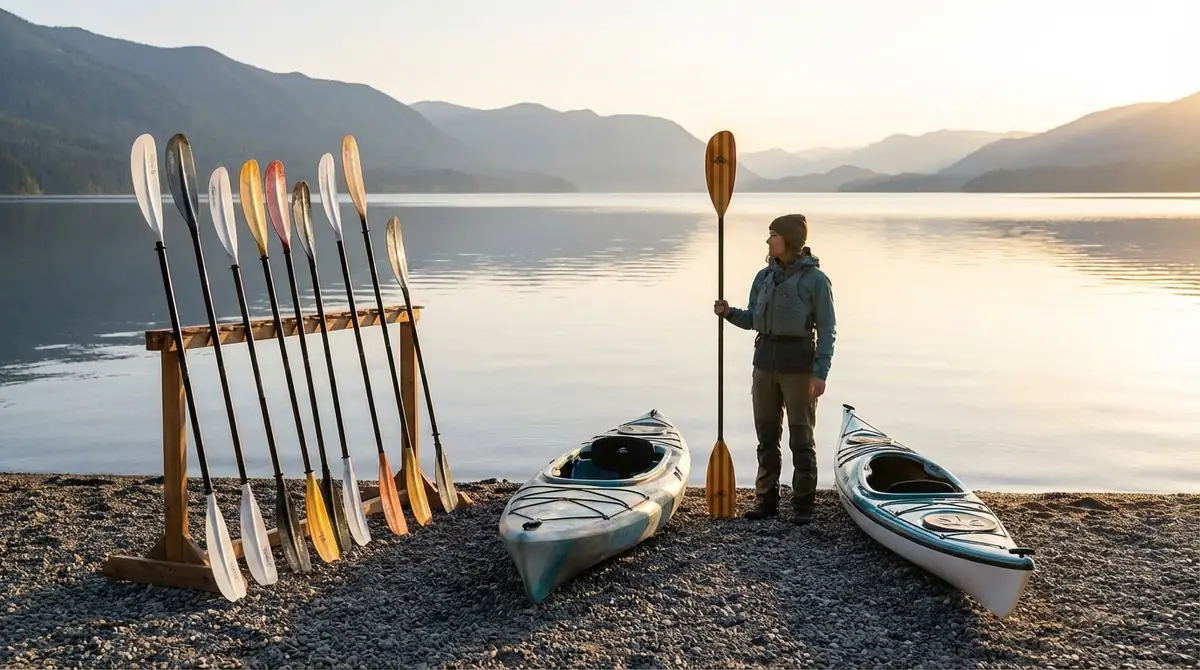 カヤックパドルの長さの決め方｜身長・艇幅から最適サイズを選ぶ