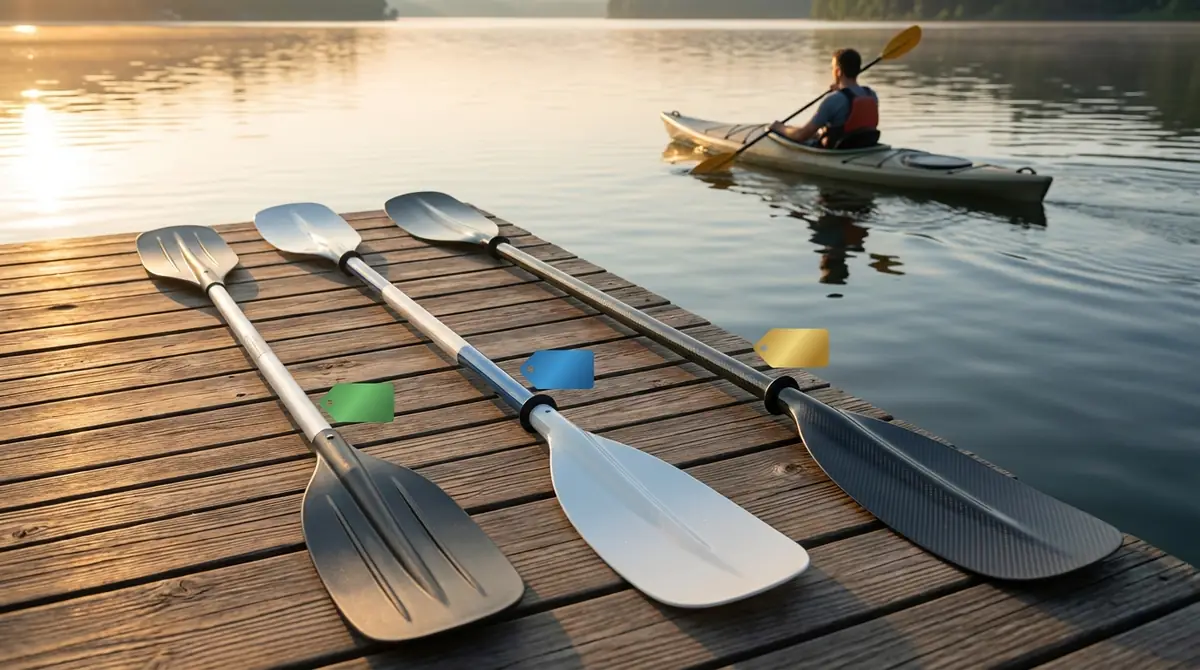 【予算別】初心者におすすめのカヤックパドル