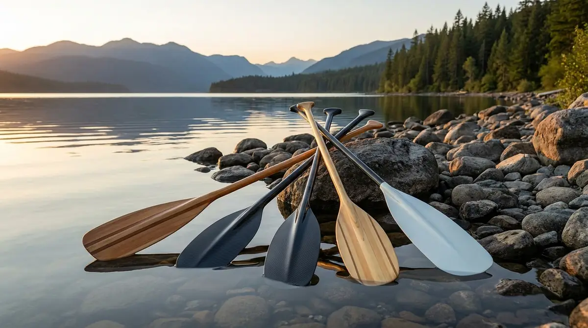 カヤックパドルの主要メーカー5社を比較