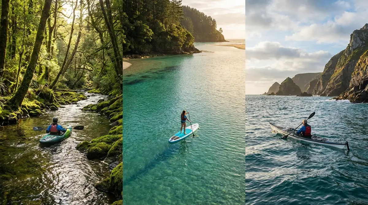 屋久島カヤックの種類と特徴｜リバー・シー・SUPを比較