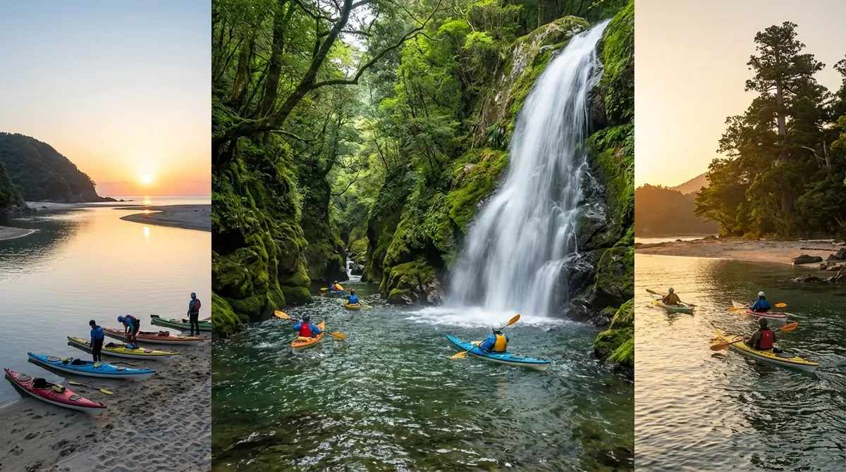 屋久島カヤック当日の流れ｜半日・1日ツアーのタイムライン