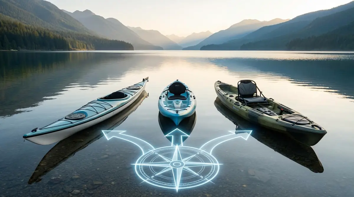 【タイプ別】あなたに合ったおすすめカヤック診断