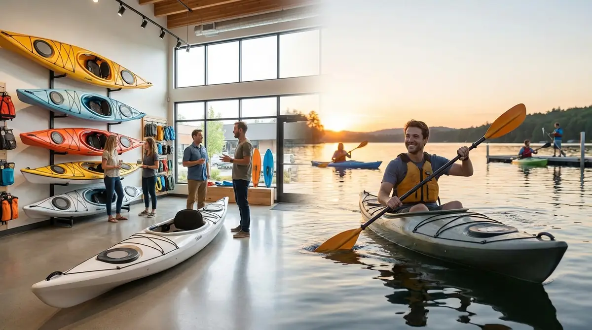 カヤックの購入先と試乗のすすめ