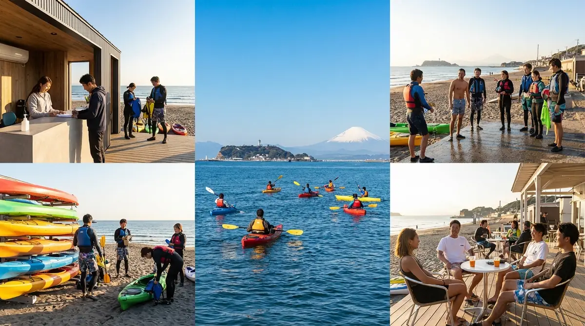 鎌倉カヤック体験当日の流れ【受付から解散まで】