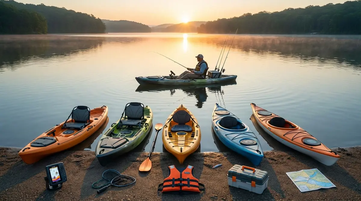 失敗しない釣り用カヤックの選び方｜5つのチェックポイント