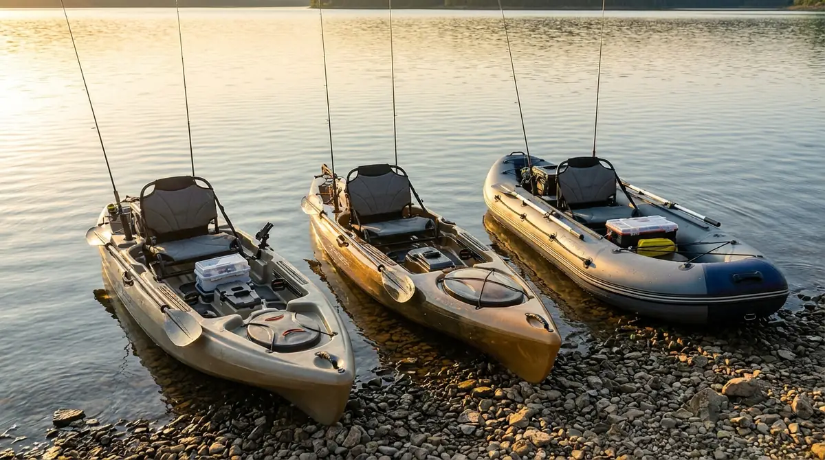 釣り用カヤックの素材別メリット・デメリット比較