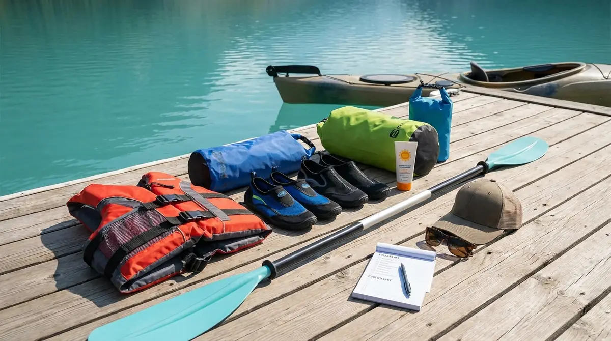 カヤックツアーの持ち物・服装チェックリスト