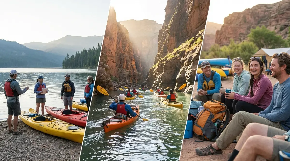 カヤックツアーの所要時間と当日の流れ