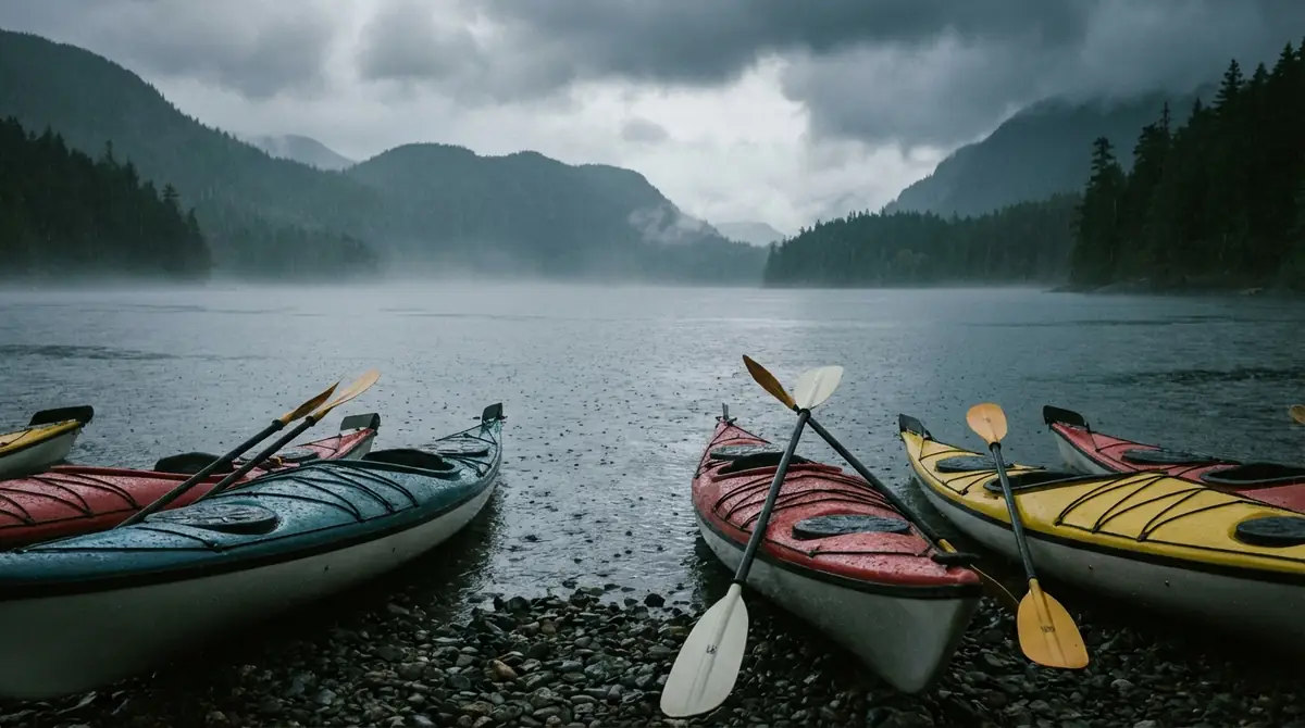 雨でも開催される?カヤックツアーの中止基準とキャンセル対応