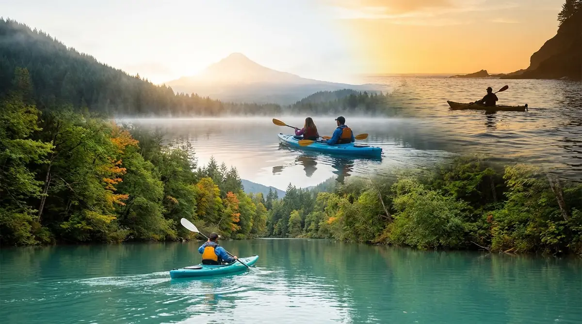 【エリア別】人気カヤックツアーの特徴とベストシーズン