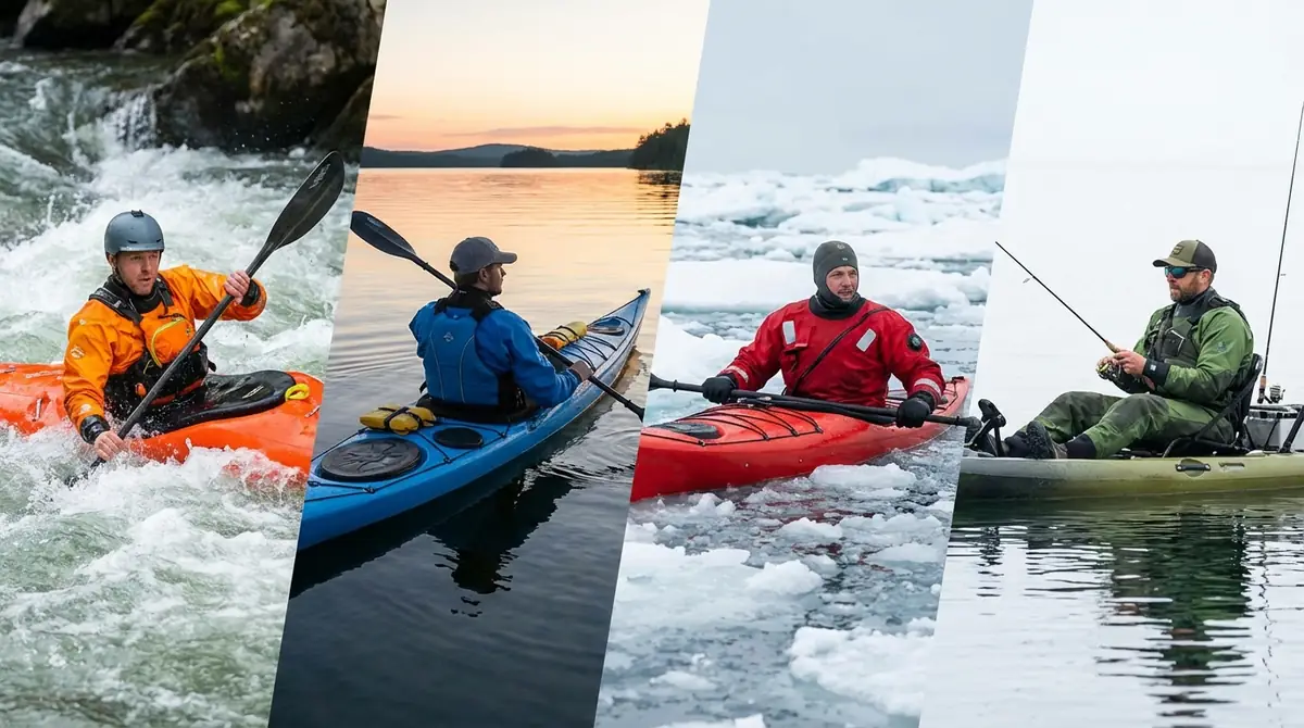 【用途別】カヤック用ドライスーツおすすめモデル