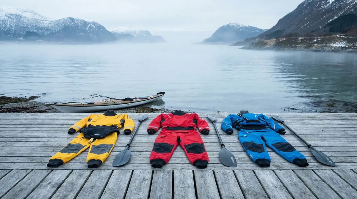 【価格帯別】カヤック用ドライスーツ比較