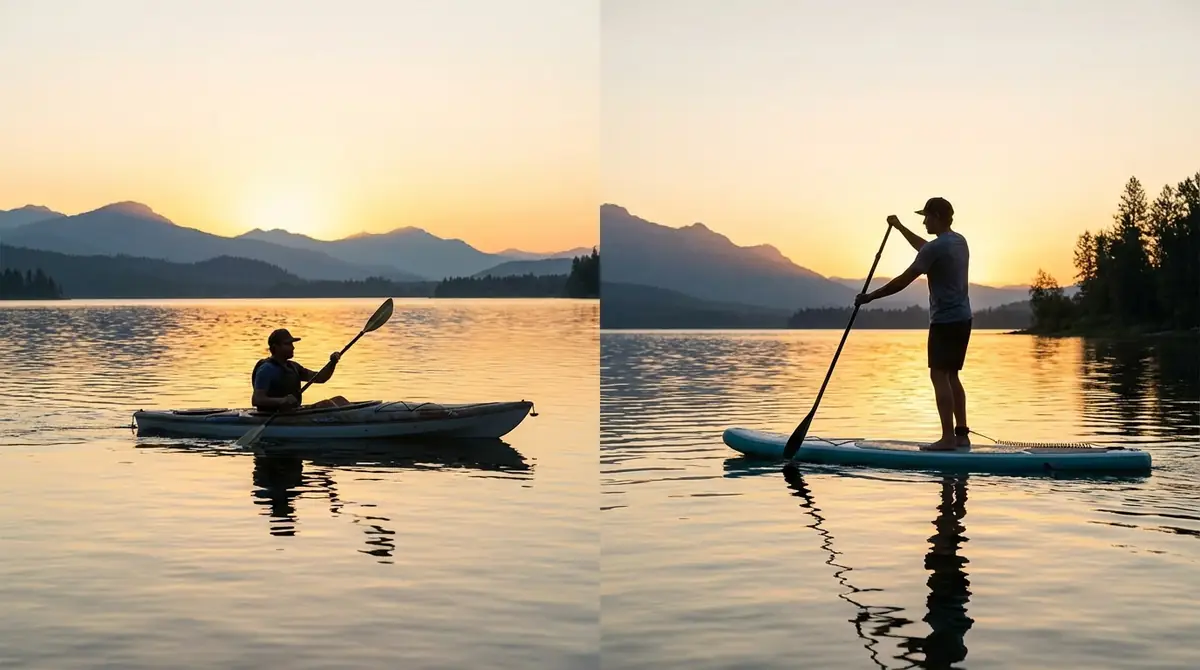 【結論】カヤックとサップの違いは「姿勢」にあり