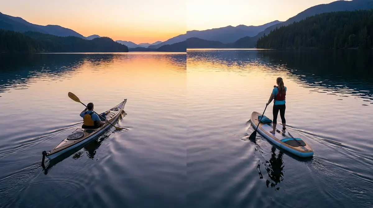 【徹底比較】カヤック vs サップ｜7つの判断基準で選ぶ