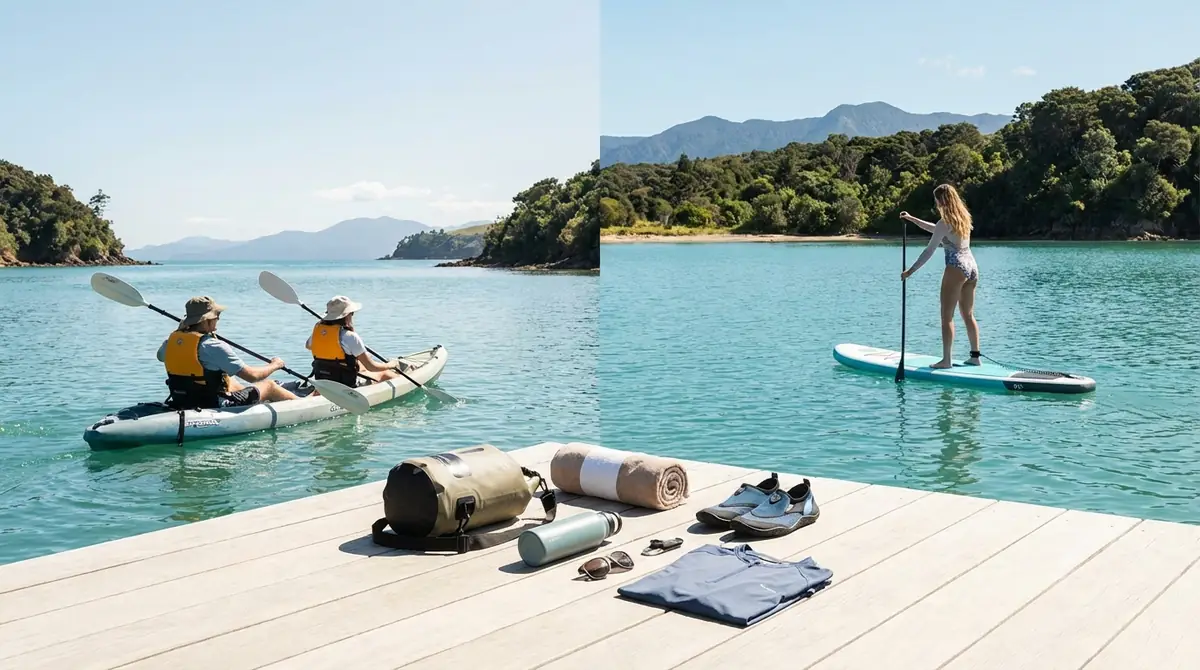 カヤック・サップ体験ツアーの選び方・持ち物・服装