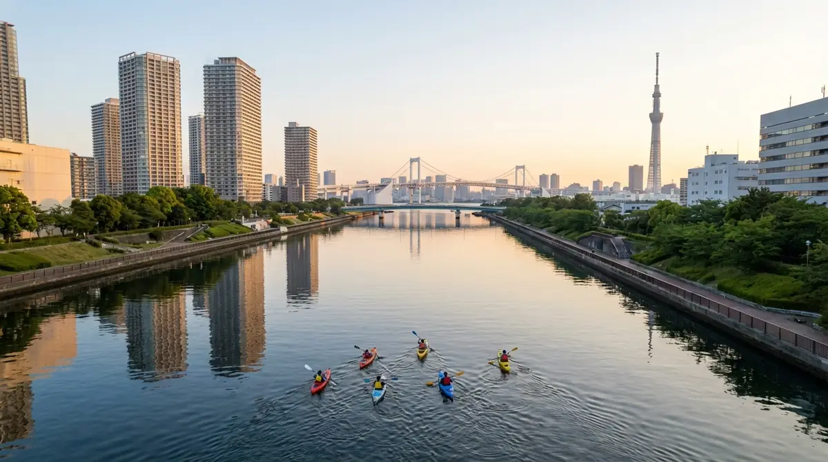 東京のカヤック体験スポット一覧【エリア別7選】