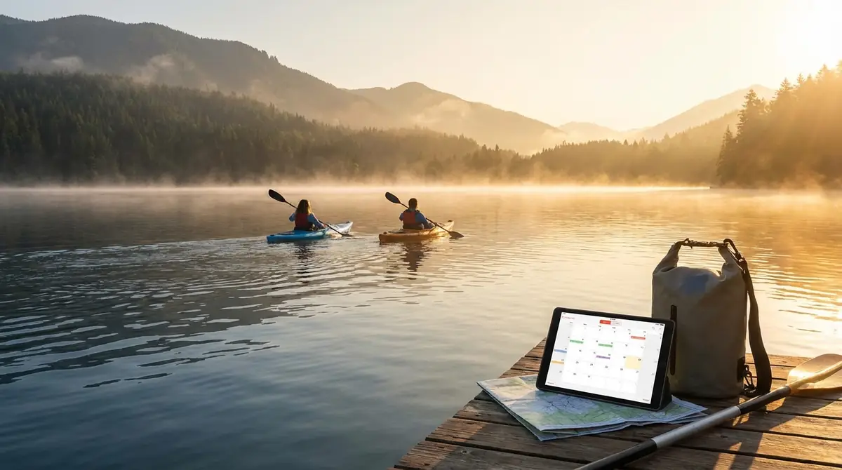 カヤック体験の予約方法と当日の流れ