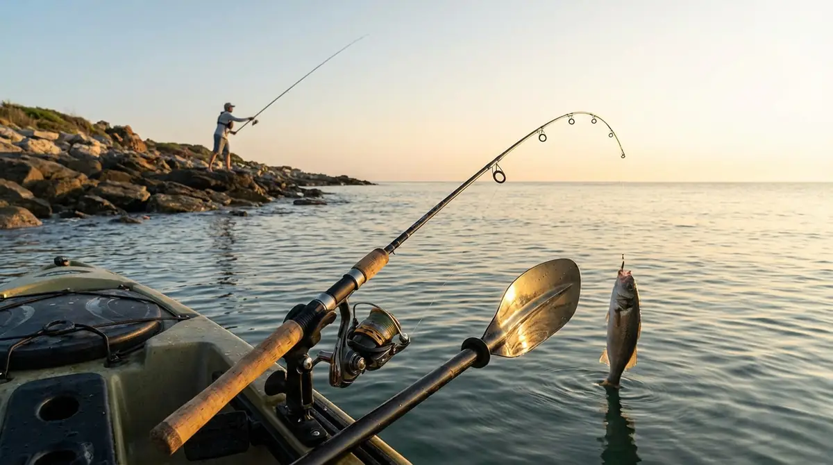 なぜカヤック専用ロッドが必要?陸っぱり用との3つの違い