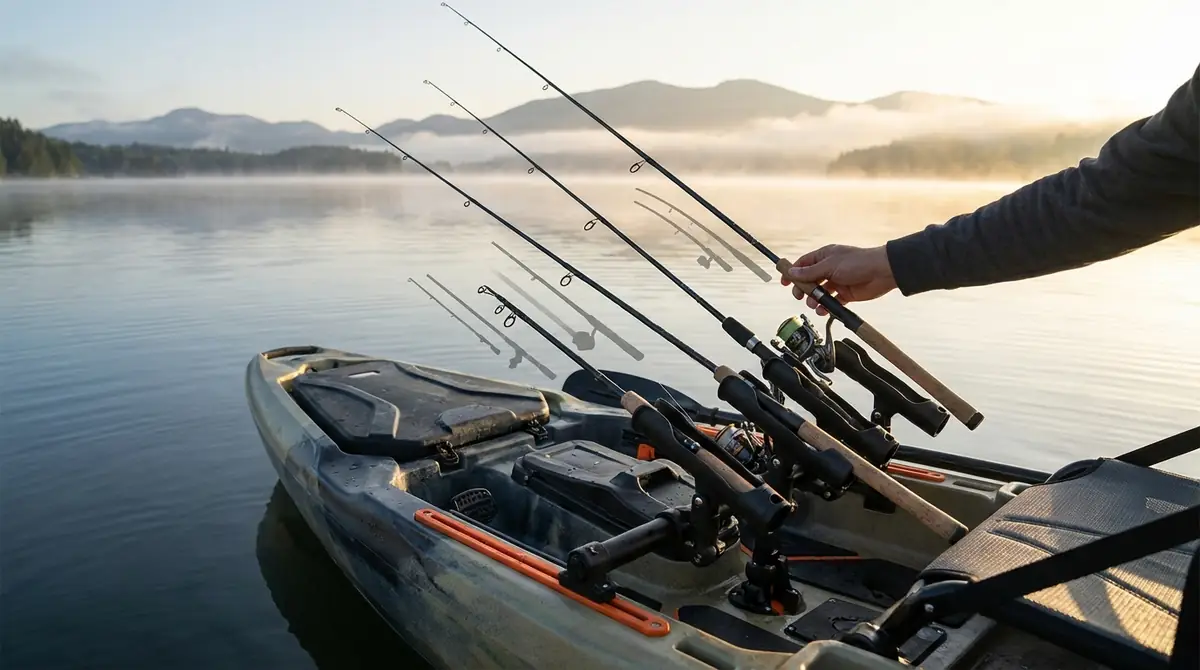 カヤックフィッシング用ロッドの選び方4ステップ
