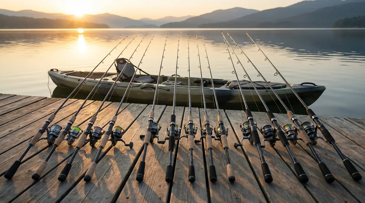 【価格帯別】カヤックフィッシングにおすすめのロッド10選