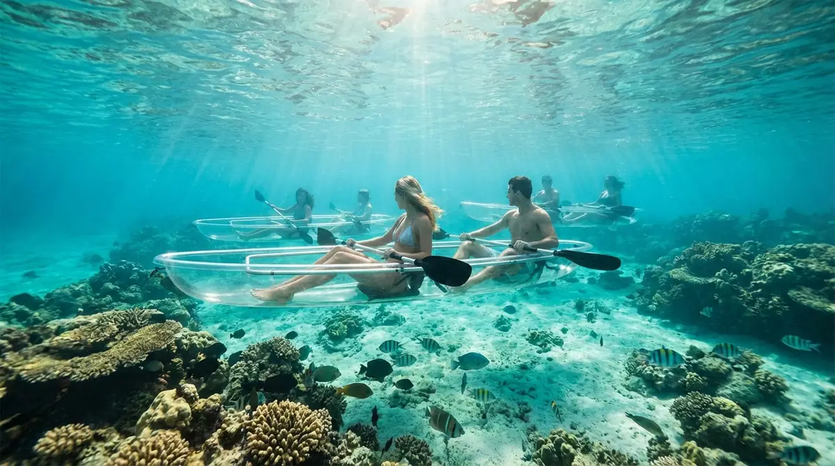 透明カヤック(クリアカヤック)とは?魅力と特徴を解説