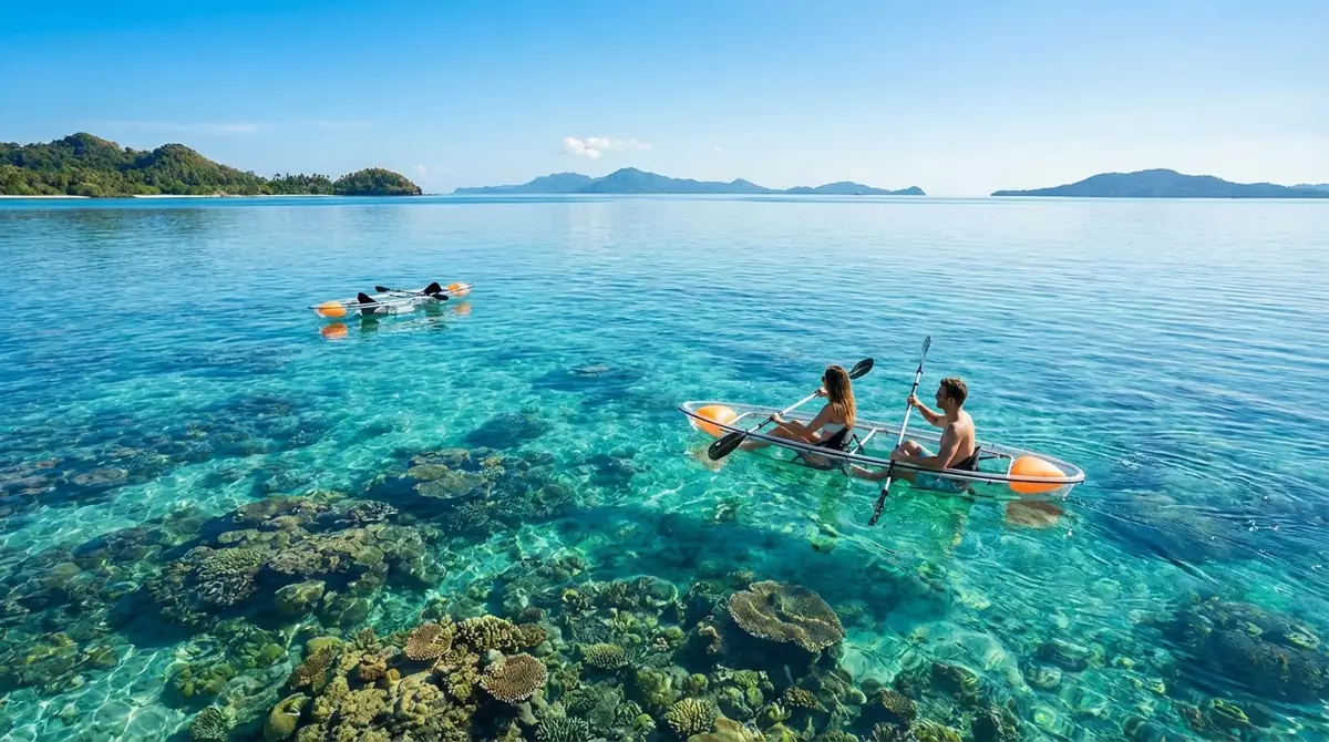 透明カヤックの料金相場|体験ツアーと購入価格