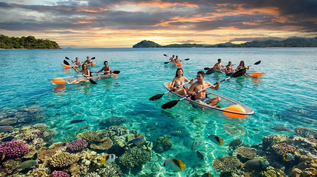 透明カヤックはどこで乗れる?人気体験スポット7選