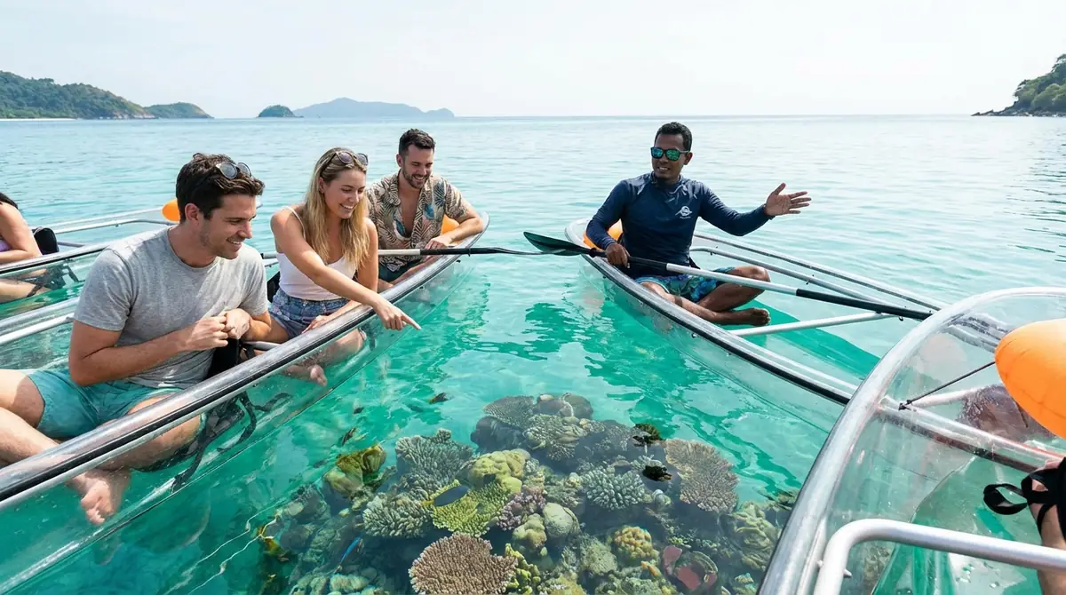 透明カヤック体験ツアーの選び方と予約方法