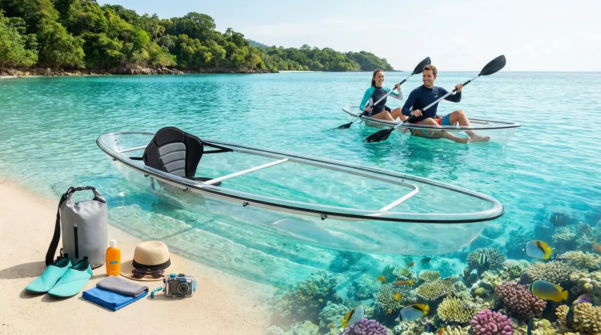 透明カヤック体験の持ち物・服装チェックリスト