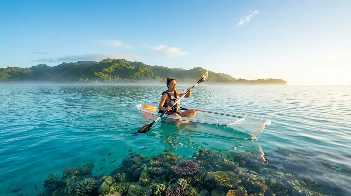 初心者でも安心!透明カヤックの乗り方とコツ