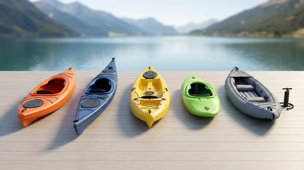 カヤックの種類5タイプ｜特徴と向いている人を解説